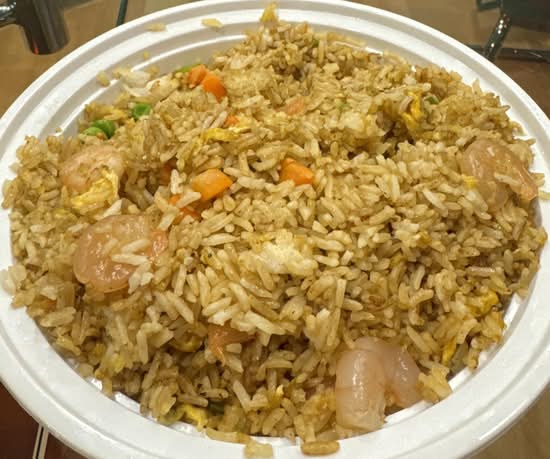 112. Shrimp Fried Rice 鮮蝦炒飯